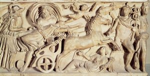 Sarcophagus Depicting the Rape of Proserpine